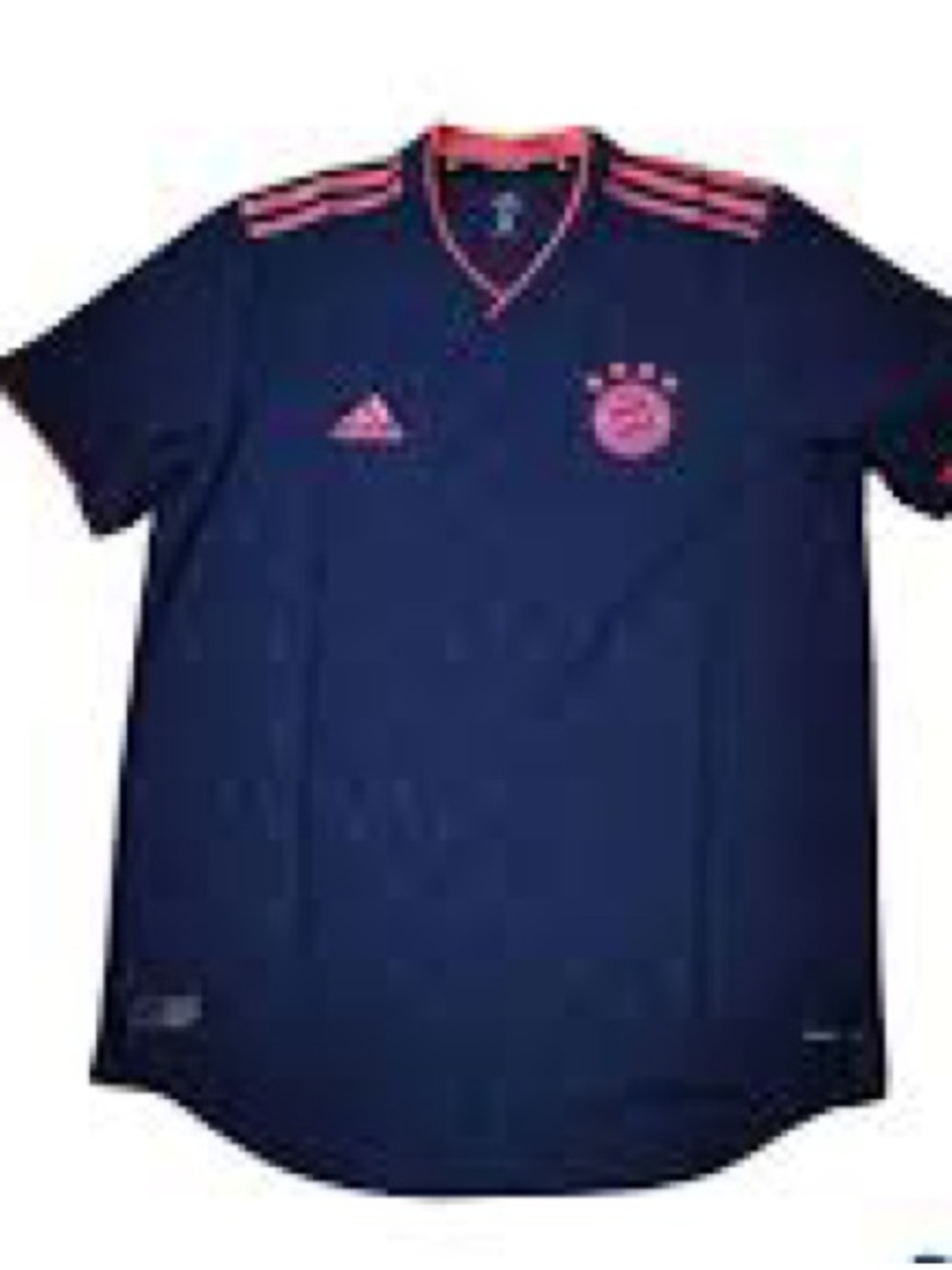 RARE Adidas FC Bayern München Player Issue Training Jersey Navy Orange NWT